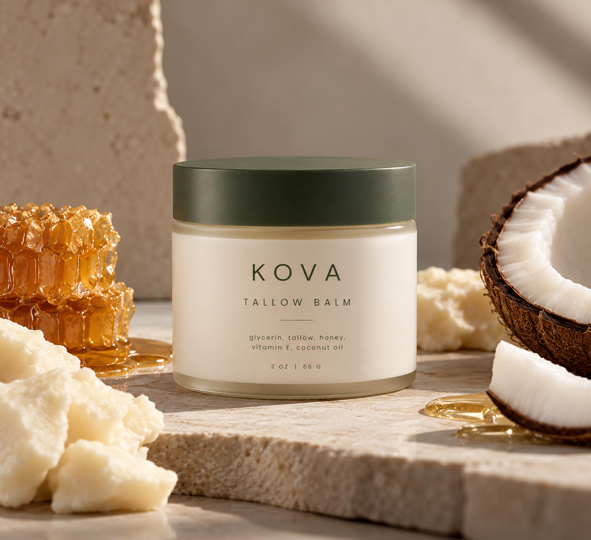 Kova Beef Tallow Balm